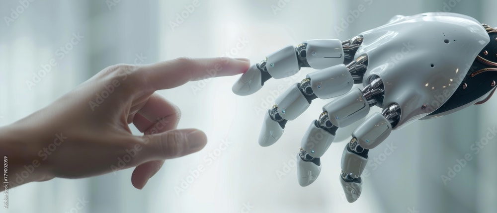 Poster in the future, enterprises will use ai technology by means of deep learning neural networks and arti