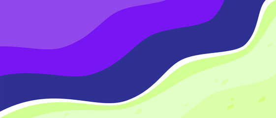 Abstract lined gradient mesh background in bright rainbow colors. Colorful smooth banner template. Easy editable soft colored vector illustration