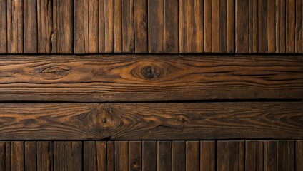 Close-up of wooden planks with rich, dark natural grain providing a beautifully textured wooden background
