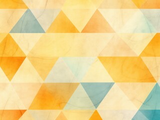 Tan and yellow pastel colored simple geometric pattern, colorful expressionism with copy space background, child's drawing, sketch