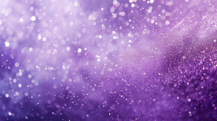 Beautiful shiny festive purple background with sparkles