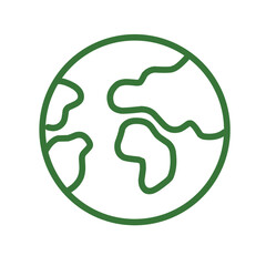 Vector set of space thin line icons