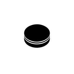 Air Hockey Puck Logo Design