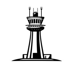 Airport Control Tower Logo Design
