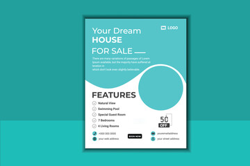Modern corporate business flyer stylish professional business flyer template illustration 