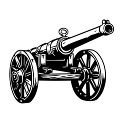 Artillery Gun Logo Design