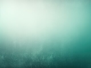Teal white glowing grainy gradient background texture with blank copy space for text photo or product presentation