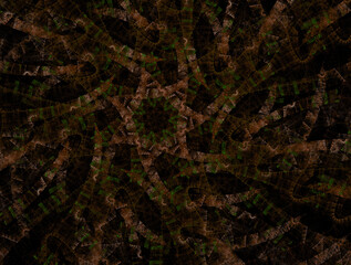 Imaginatory fractal abstract background Image