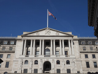 Fototapeta na wymiar Bank of England in London