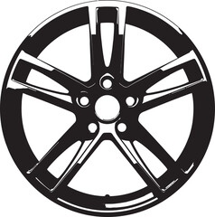 Shimmer Shine Glossy Alloy Wheel Vector Logo Wheel Whiz Smart Alloy Wheel Vector Logo Design