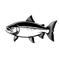 Sockeye Salmon Logo Design