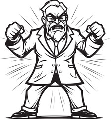 Brilliant Fury Bold Doctor Emblem Doctors Wrath Angry Doctor Vector Design