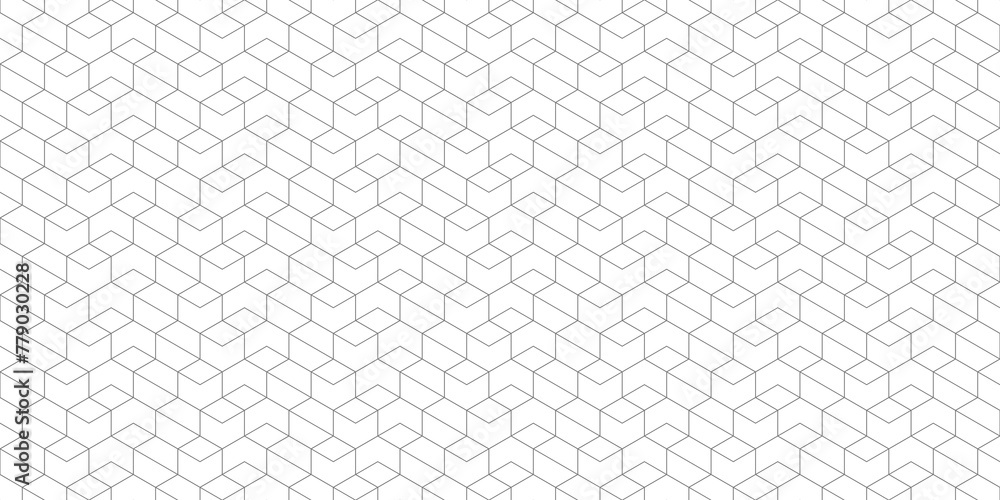 Aufkleber Abstract background with a seamless pattern of simple geometric shapes. Stylish texture