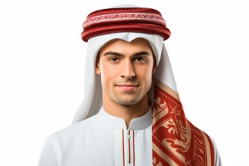 Portrait of a young Emirati man
