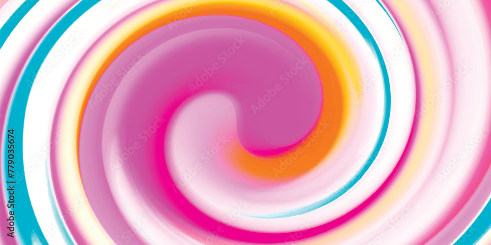 Poster abstract colorful radial gradient background for design as banner, advertising. abstract blurred bac