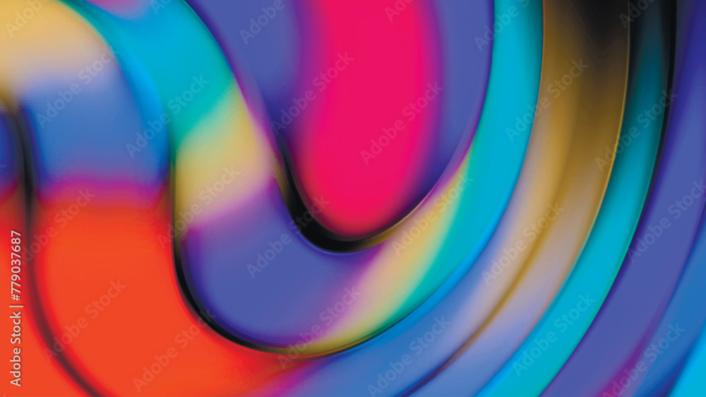 Poster abstract colorful gradient background for design as banner, ads. abstract blurred background of mult