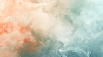 Ethereal and Dreamy Cloud Abstraction with Soft Pastel Hues and Captivating Textures for Tranquil Wallpapers