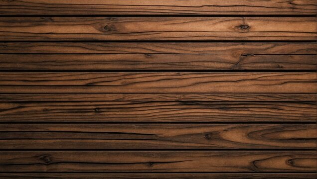 Horizontal lines of warm wooden planks create a textured background ideal for rustic or natural design elements