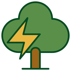 Tree Volt Icon