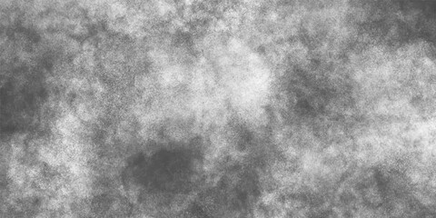 Abstract background with black and white marble texture. Gray concrete and cement grunge wall. Fog or smoke isolated on black backdrop gray painted paper textured canvas. Cement or stone texture.