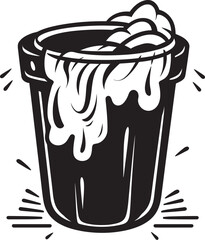 Trash Tidings Symbol Spreading Cleanliness and Conservation Bin Brilliance Design Illuminating the Path to Waste Management Excellence