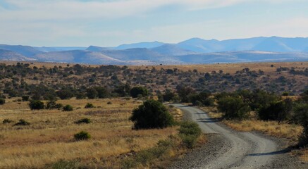 Bankberg mountains from the Kranskop loop road, Mountain Zebra National Park.