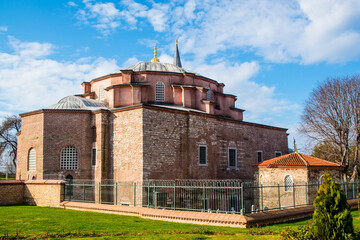 Istanbul, Turkey - March 18 2014: The Little Hagia Sophia in Istanbul