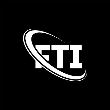 FTI logo. FTI letter. FTI letter logo design. Initials FTI logo linked with circle and uppercase monogram logo. FTI typography for technology, business and real estate brand.
