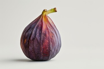 Fresh ripe fig fruit isolated on white background for healthy eating concept