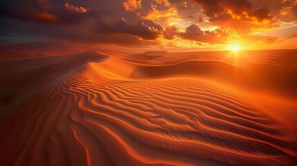 Windswept Sands of Twilight./n