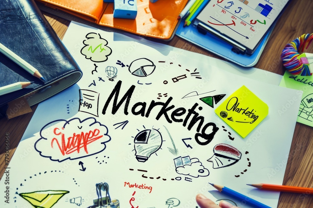 Poster collaborative media strategies: enhancing business marketing through innovative dashboard analytics 