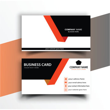Creative buisness card design template in eps file format
