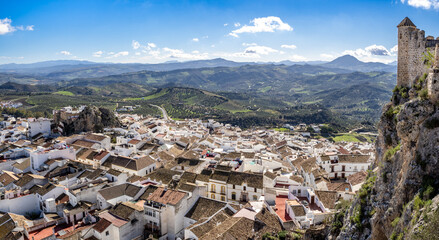 La Olvera beautiful village in Andalusia