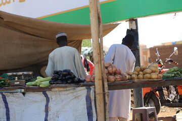 Old market in Omdurman Khartoum Sudan