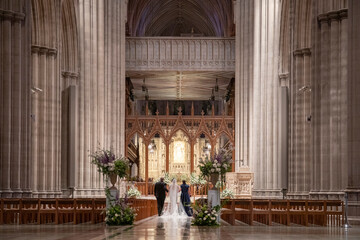 wedding at washington national cathedral church - 779090830