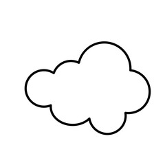 Cloud Outline Element