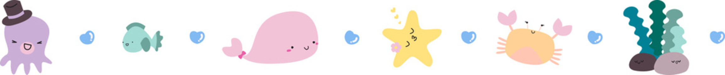 Sea friends line