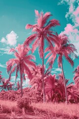 palm farm reggae style caribbean vaporwave hasawi 