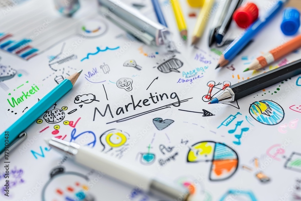 Poster harnessing strategic business planning and programmatic impact in advertising: optimizing roi throug