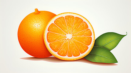 Juice oranges. Summer fresh citrus. Fruits background