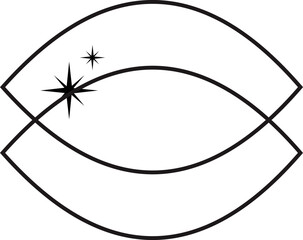 Monoline Aesthetic Decoration