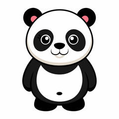 panda--on-a-white-background--no-background