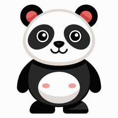 panda--on-a-white-background--no-background