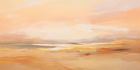 Soft, muted colors depict a serene landscape.