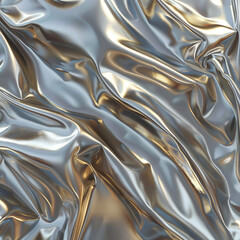 Metallic textures with a glossy finish8K