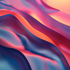 Soft gradients blending into each other seamlessly8K