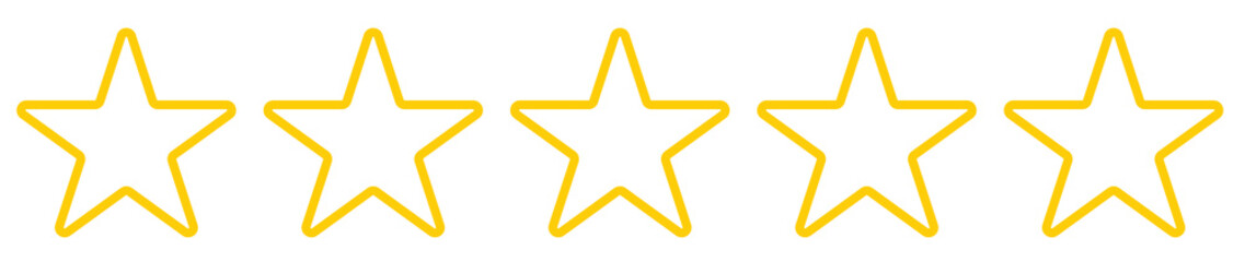 Golden Yellow Star in Soft Square Icon Quality Review Symbol with 3D Style Shiny Effect. Vector Image