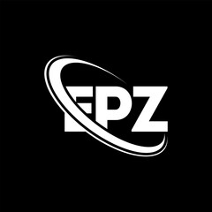 EPZ logo. EPZ letter. EPZ letter logo design. Initials EPZ logo linked with circle and uppercase monogram logo. EPZ typography for technology, business and real estate brand.