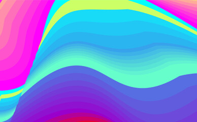Latar belakang abstrak warna pelangi untuk desain vektor	