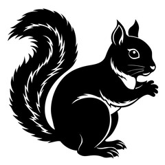 squirrel-silhouette 